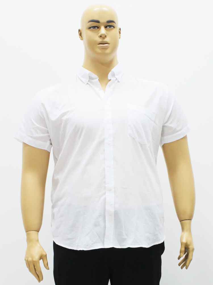 Сорочка (рубашка) мужская из хлопка (марлевка) большого размера. Магазин «Большой Папа», Луганск.