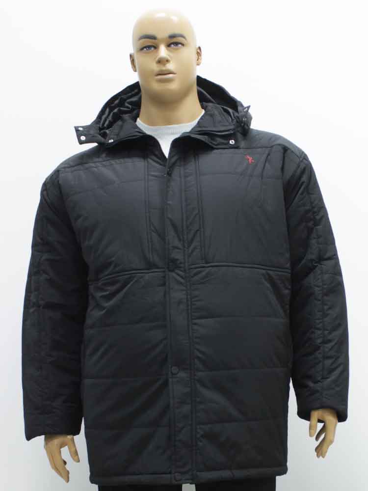 Куртка зимняя мужская с капюшоном большого размера. Магазин «Большой Папа», Луганск.