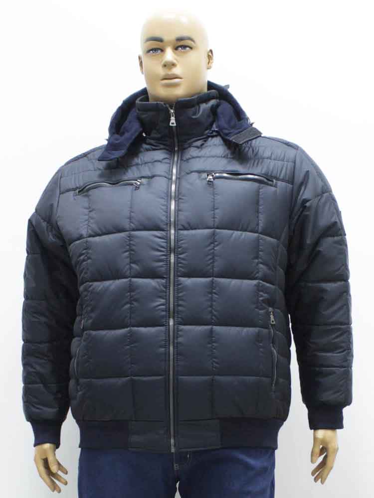 Куртка зимняя мужская на манжете большого размера, 2018. Магазин «Большой Папа», Луганск.