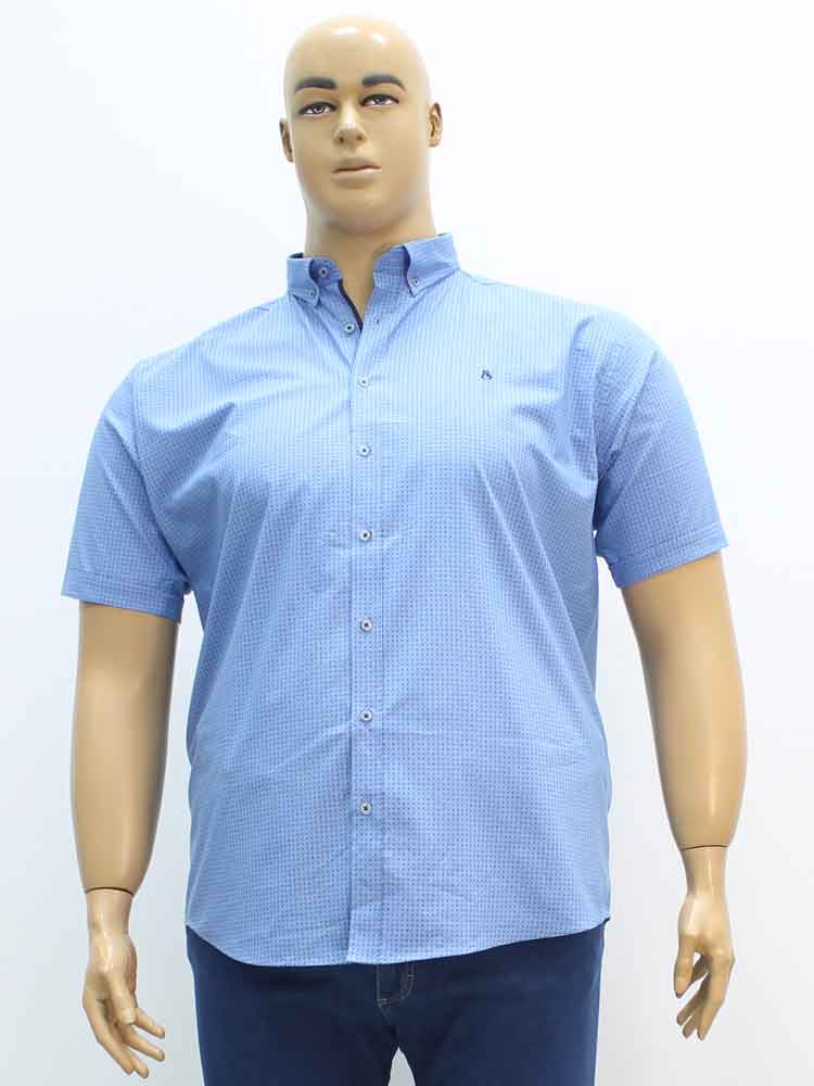 Сорочка (рубашка) мужская из хлопка стрейчевая большого размера. Магазин «Большой Папа», Луганск.