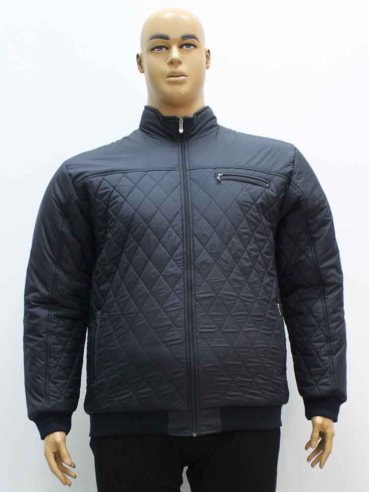 Куртка демисезонная мужская с подкладкой из искусственного меха на манжете большого размера, 2020. Магазин «Большой Папа», Луганск.