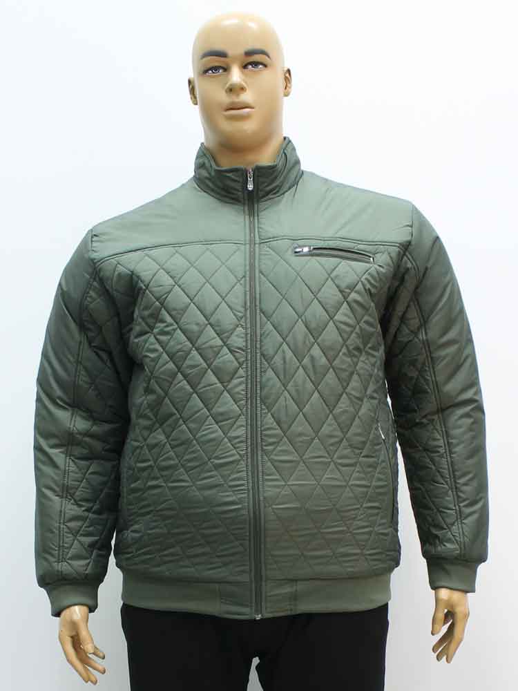 Куртка демисезонная мужская с подкладкой из искусственного меха на манжете большого размера. Магазин «Большой Папа», Луганск.