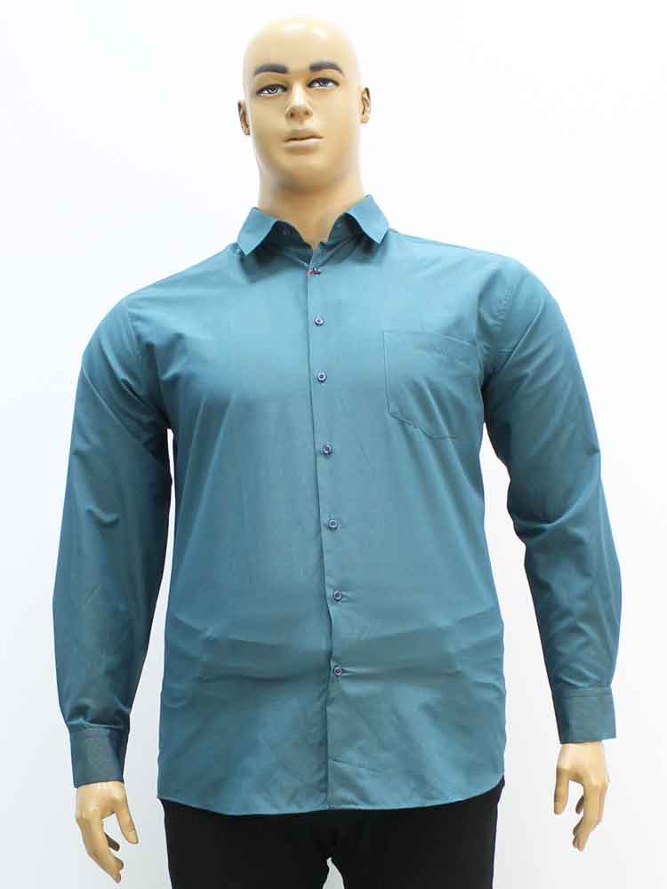 Сорочка (рубашка) мужская из хлопка большого размера. Магазин «Большой Папа», Луганск.