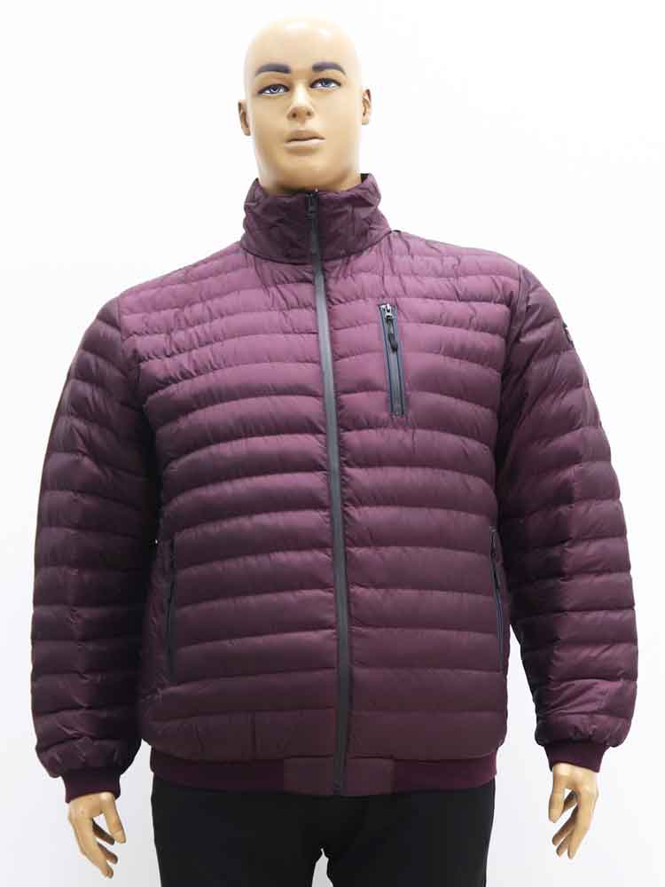 Куртка демисезонная мужская на манжете большого размера, 2021. Магазин «Большой Папа», Луганск.