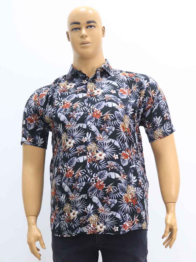 Сорочка (рубашка) мужская  из хлопка большого размера, 2023. Магазин «Большой Папа», Луганск.