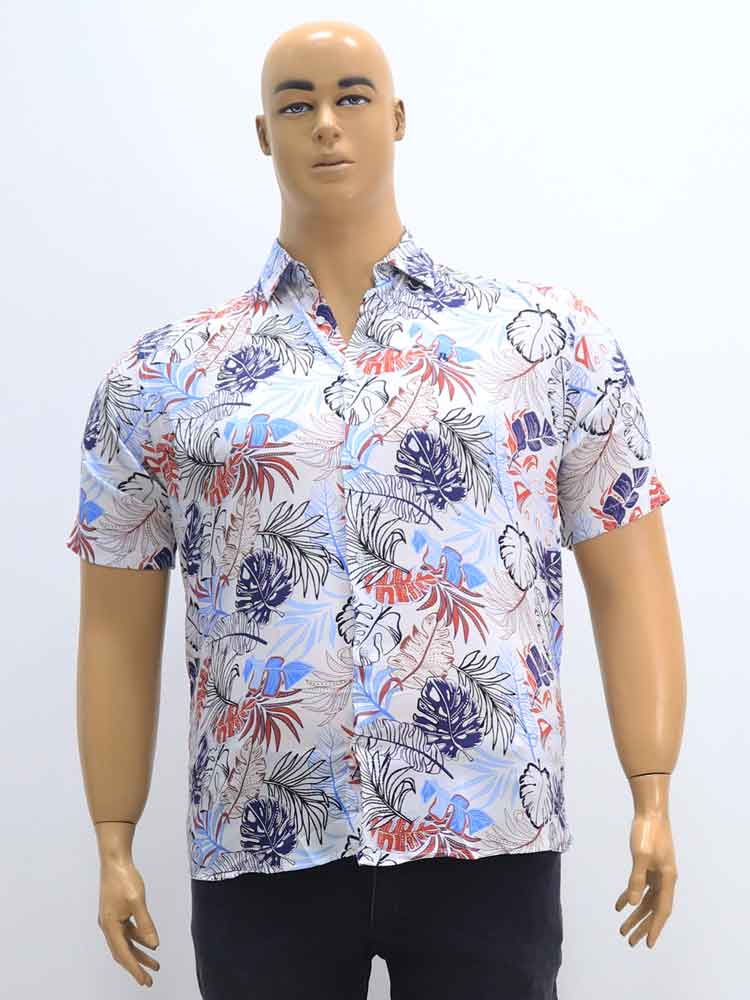 Сорочка (рубашка) мужская из вискозы большого размера, 2023. Магазин «Большой Папа», Луганск.