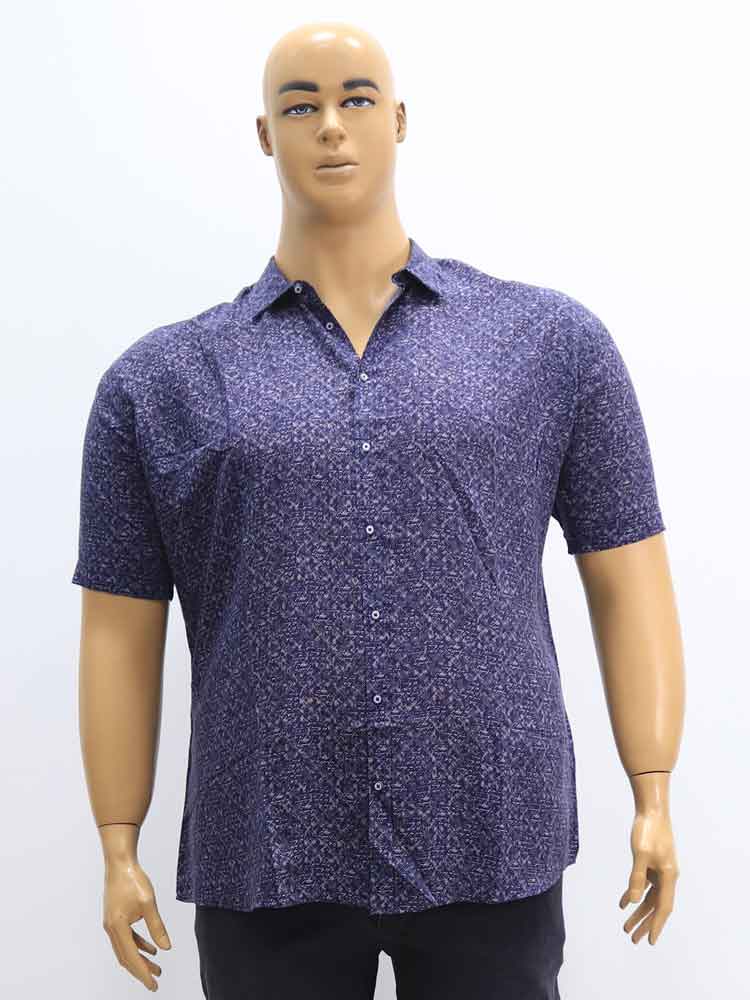 Сорочка (рубашка) мужская из тенсела большого размера, 2023. Магазин «Большой Папа», Луганск.