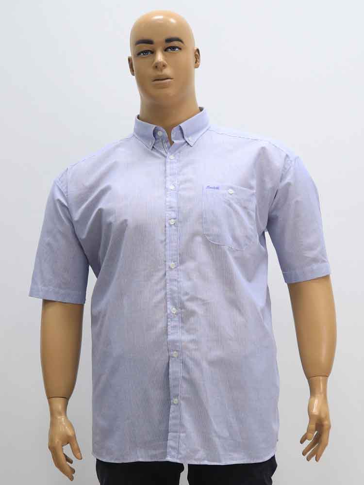 Сорочка (рубашка) мужская льняная большого размера, 2023. Магазин «Большой Папа», Луганск.