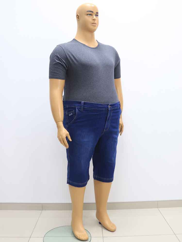 Шорты  мужские джинсовые стрейчевые большого размера, 2023. Магазин «Большой Папа», Луганск.