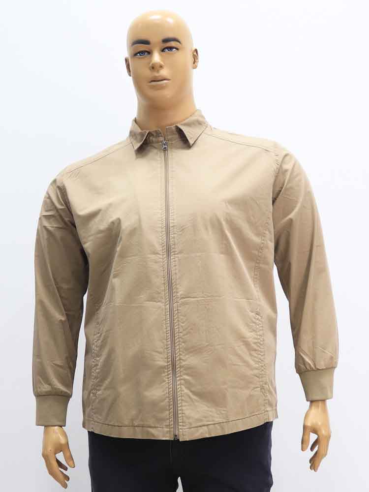 Куртка легкая мужская (ветровка) из хлопка большого размера, 2023. Магазин «Большой Папа», Луганск.