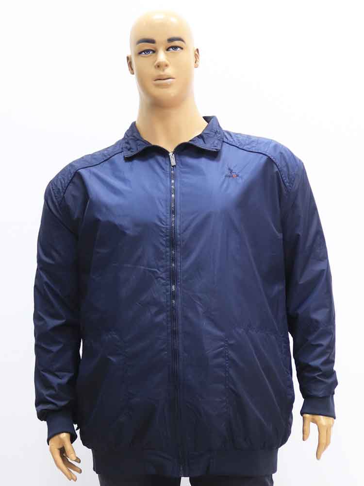 Куртка легкая мужская (ветровка) очень больших размеров (объем груди 196 и 204 см) большого размера. Магазин «Большой Папа», Луганск.